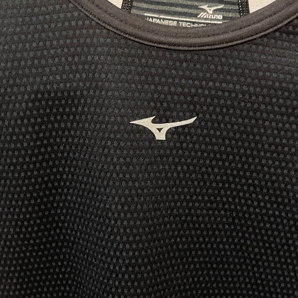 MIZUNO | Women's Top Black White Size Medium - Picture 3 of 5